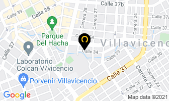 Mapa de Pcompusoft E.a en Villavicencio