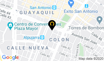 Mapa de Pedecol Ltda en Medellín