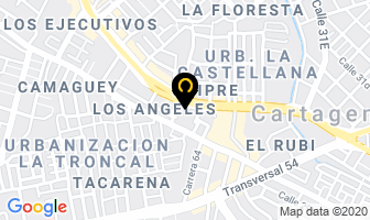 Mapa de Pediacenter en Cartagena