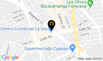 Mapa de Pedri Medias en Bucaramanga