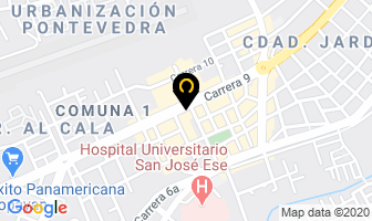 Mapa de Pedro Parrilla en Popayán