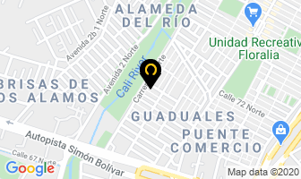 Mapa de Pegantes Colombia en Cali