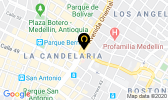 Mapa de Peinado Augusto en Medellín
