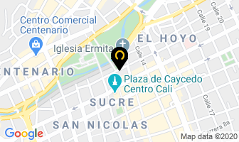 Mapa de Peitha Producciones en Cali