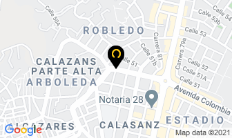 Mapa de Pekcelular en Medellín