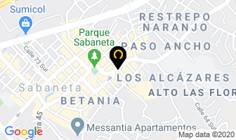 Mapa de Pekitas Tienda en Sabaneta