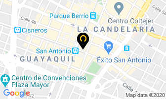 Mapa de Peletería Copiel en Medellín
