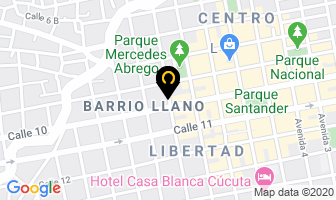 Mapa de Peletería Del Oriente S.a. en Cúcuta