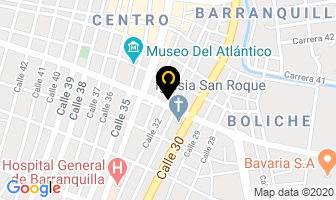 Mapa de Peletería El Oasis en Barranquilla