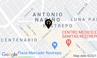 Mapa de Peletería La 16 en Bogotá D.C