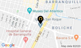 Mapa de Peletería La 31 en Barranquilla
