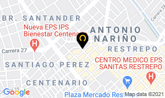 Mapa de Peleteria Lider E.u. en Bogotá D.C