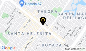 Mapa de Peletería Moderna en Bogotá D.C