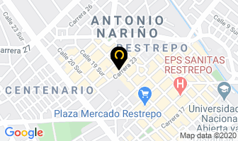 Mapa de Peletería Orión en Bogotá D.C