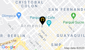 Mapa de Peletería Quindío en Armenia