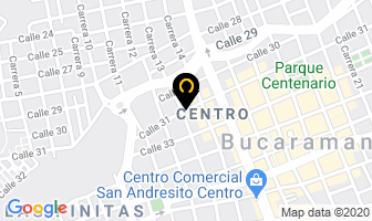 Mapa de Peleteria Rincon en Bucaramanga