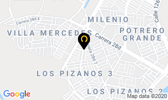 Mapa de Peletería Tercer Milenio en Cali