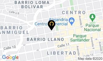 Mapa de Peletería Toceli en Cúcuta