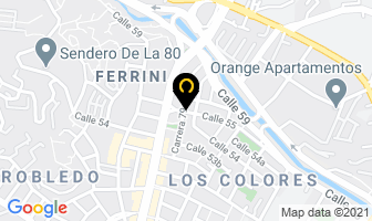 Mapa de Pelitos Mediterraneos en Medellín