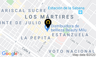 Mapa de Peluches Martha en Bogotá D.C