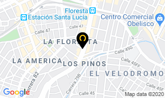 Mapa de Peluqueria en Medellín