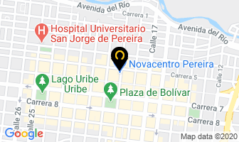 Mapa de Peluquería Aquarius en Pereira