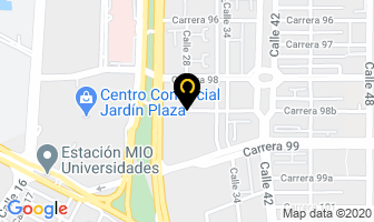 Mapa de Peluquería Bárbara en Cali