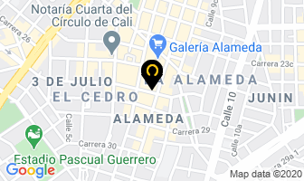 Mapa de Peluqueria Belleza Integral en Cali