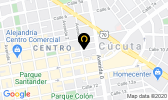 Mapa de Peluquería Disney en Cúcuta