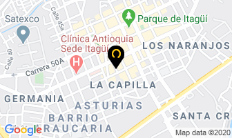 Mapa de Peluquería Emanuel en Itaguí