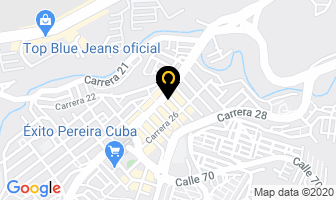 Mapa de Peluquerìa George en Pereira