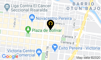 Mapa de Peluqueria Gucci en Pereira