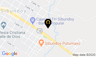 Mapa de Peluqueria Hernandez en Sibundoy