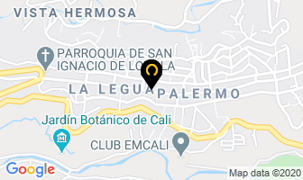 Mapa de Peluquería Mónica en Cali