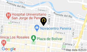 Mapa de Peluquería Oxígeno en Pereira
