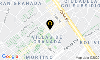 Mapa de Peluqueria Rochel en Bogotá D.C