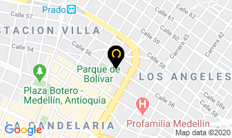 Mapa de Peluquería Shampoo en Medellín