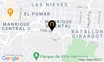Mapa de Peluquería Splash en Medellín