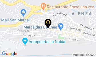 Mapa de Peluquerias Kbellos en Manizales