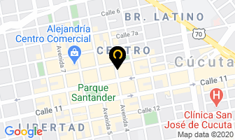 Mapa de Peña Angulo Edgar Fernando en Cúcuta