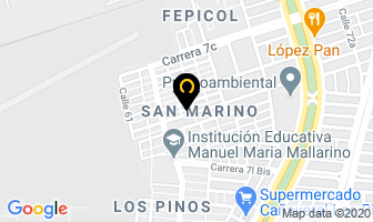 Mapa de Peña Barrios Laureano en Cali