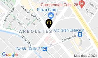 Mapa de Peña Bocanegra Nestor en Bogotá D.C