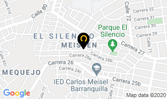 Mapa de Peña Manuel en Barranquilla