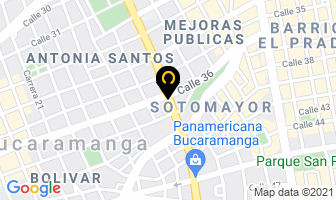 Mapa de Peñalez Gonzalez Hugo en Bucaramanga