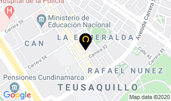 Mapa de Penta Dent en Bogotá D.C