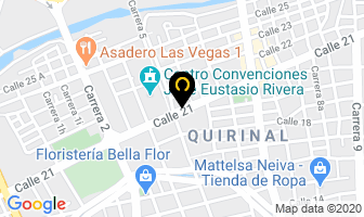 Mapa de Peperonis Pizza en Neiva