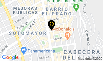 Mapa de Pepper Gourmet en Bucaramanga