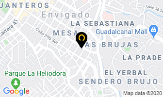 Mapa de Pequeña Estrella Centro Educativo en Envigado