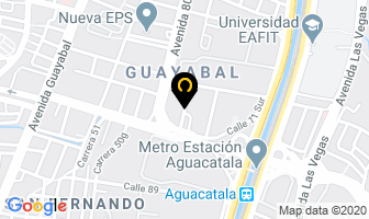 Mapa de Pequeñín en Medellín