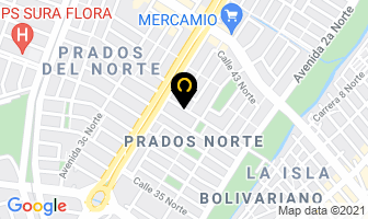 Mapa de Pequeños Artistas en Cali